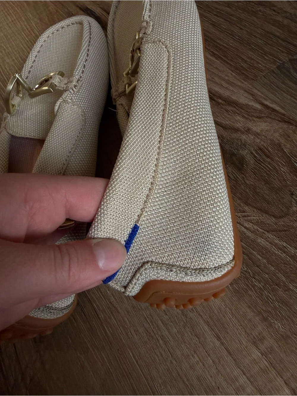 Rothy's Double Bit Driver Loafers - sesame size 8.5 - Picture 9 of 9